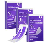 Purple Whitening Strips, Teeth Whiten Strips 3 Boxes 21 Pcs, Safe Non-Slip Dry Strip Technology for Whiter Teeth, Non-Sensitive Formula, Combining Whiter Tooth and Colour Correction