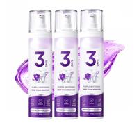 Purple Whitening Toothpaste, 3 Days Purple Toothpaste Whitening to a Brighter, Looking Smile, Color Corrector Teeth Whitening Gel, Surface Stain Remover for Coffee, Tea & Wine, Enamel Care (3PC)