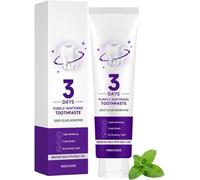 Purple Whitening Toothpaste,3 Days to a Brighter-Looking Smile (1 Pcs)