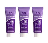 Purple Whitening Toothpaste, Fresh Breath Toothpaste, Refreshing Mint Flavor, Gentle on Sensitive Teeth, Protects Tooth Enamel, Effectively Removes Coffee, Tea, and Red Wine Stains