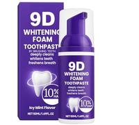 Purple Whitening Toothpaste&Tooth Mousse,Travel Size Foam Toothpaste with Niacinamide,Colour Corrector Teeth&Purple Serum,Brightens Whitens Teeth,Fresh Breath,Long-Lasting Care for Sensitive Teeth