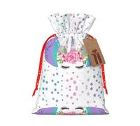 Purple Wings Printed Drawstring Gift Bags,Various Sizes, Bulk Plastic Packaging Bags