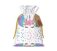 Purple Wings Printed Drawstring Gift Bags,Various Sizes, Bulk Plastic Packaging Bags
