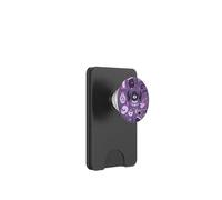 Purple Witch's Essentials Pattern Witchy Design Halloween PopSockets PopWallet for MagSafe