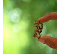 Purpledip Rare Miniature Statue Lord Hanuman Bajarang Bali: Unique Collectible Gift (11175)