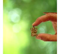 Purpledip Rare Miniature Statue Siddhi Vinayaka Ganesha: Unique Collectible Gift (11173)