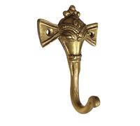 Purpledip Unique Wall Hook Hanger: Ganesha, The Elephant God