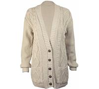 PurpleHanger Women's Knit Sweater Cardigan Top Plus Size Stone 16-18