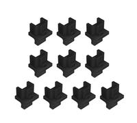 PURPLELILY 10Pcs RJ45 Protective Soft Rubber Covering Networking Connectors End Router Connection Plug For Patching Panel Networking Protectors Plugs