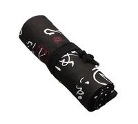 PURPLELILY 12/24/36/48/72 Holes Pencil Case Storage Bag Pencils Roll Canvas Organizers Bag