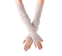 PURPLELILY 2pack Sun Protective Arm Sleeves Unisex Lace Arm Sleeves Sunscreen Oversleeve for Everyday Use and Cooling