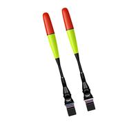 PURPLELILY 2Pcs Top Mount Glow Float Night Fishing LED Buoys Bright Sensitive Replacement Floats Gear Top Mount Buoys Night Tool