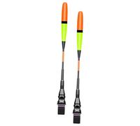 PURPLELILY 2Pcs Top Mount Glow Float Night Fishing LED Buoys Bright Sensitive Replacement Floats Gear Top Mount Buoys Night Tool