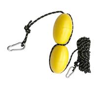 PURPLELILY 30ft. Marine Rope Tow Line Buoys Ball Float Leash With Hook For Fishing Drift Anchors Systems Anchors Line Float
