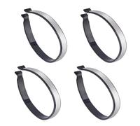 PURPLELILY 4pcs Quickly Release Bike Pants Ankle Band Bicycles Regulable Pant Leg Belt for Night Cycling and Commuting Comfortable Bicycles Leg Strap