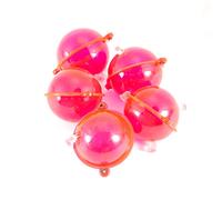 PURPLELILY 5 Pcs/Set Fishing Float ABS Water Ball Bubble Floats Tackle Sea