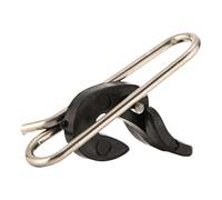 PURPLELILY 50Pcs Impacts Baits Clip Stainless Baits Hook Release Fishing Impacts Release Decoupling Robust Tackle Clip
