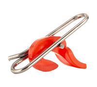 PURPLELILY 50Pcs Impacts Baits Clip Stainless Baits Hook Release Fishing Impacts Release Decoupling Robust Tackle Clip