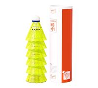 PURPLELILY 6/12pcs Light Weight Training Shuttlecock Outdoor Windproof Nylon Badminton Indoor Outdoor Sports Balls Nylon Bedminton Shuttlecocks For Baseball/Softball Batting