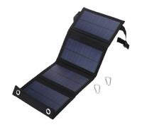 PURPLELILY 8W Foldable Solar Panel 5V Portable Battery Charger USB Port Outdoor Waterproof For Phone PC Car Boat
