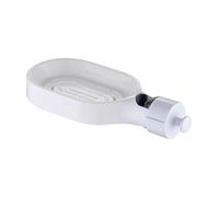 PURPLELILY Adjustable Shower Soap Holder With Rustproof Designs Shower Organizers Upgrades For Bathroom Storage Organization Space Saving Bath Organizers