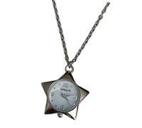PURPLELILY Adjustable Star Charm Necklace Elegant Jewelry for Women Men Fashion Accessory Alloy Materials