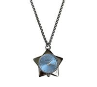 PURPLELILY Adjustable Star Charm Necklace Elegant Jewelry for Women Men Fashion Accessory Alloy Materials