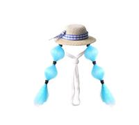 PURPLELILY Adorable Small Sun Hat for Tiny Pets Like Parrots and Hamsters Perfect for Parties and Photo Moments Festive Pet Outfit