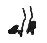 PURPLELILY Aluminum Alloy Triathlons Handlebar Rest Road Bike Arm Rest Road Bike Arm Mountain Handlebar Cycling Part Bicycles Armrest Handlebars