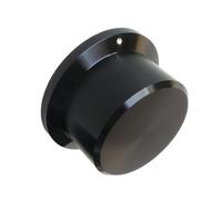 PURPLELILY Amplifier Knob Polished Aluminum Alloy 48mm Diameter 26mm Height For Auditory Devices Sound Control Auditory Equipment