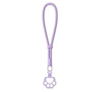 PURPLELILY Anti Slip Adjustable Phone Strap With Metal Auto Locking Mechanism Polyester Wrist Lanyard For Smartphones Small Items Auto Locking Phone Lanyard