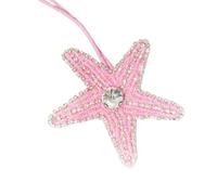 PURPLELILY Artistic Sea Creature Fabric Stickers Coconut Tree Designs Bag Decors Wear Resistant Bag Accessories Keychain Pendant Marine Life Coconut Tree Badge