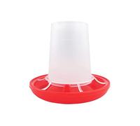 PURPLELILY Baby Chick Feeder Waterer 0.35Lbs Chicken Feeder 5.4 Ounce Chicken Waterer Small Birds Poultry Feeding Equipment