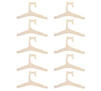 PURPLELILY Baby For Creative Wood Hanger 10Pcs For Creative Cartoon Wooden Hangers For Home Closet Balcony Organization Artifact Baby Hanger