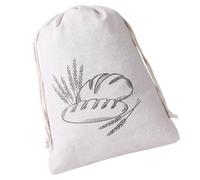 PURPLELILY Bread Storage Bag Cotton Pouches Drawstring Seal Organizers Maintains Freshnesses for Various Type Cotton Bag