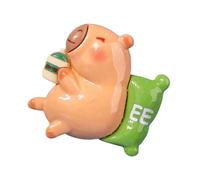 PURPLELILY Cartoon Refrigerator Magnet Lovely Animal Patten Decorative Sticker For Fridge Office Whiteboard Kitchen Home Strong Capybara Clip For Metal Surfaces