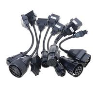 PURPLELILY Commercial Vehicle Diagnostic Adapter Connector Cord Cable Converter Adapter ABS Housing Suitable for Fleet Management Truck Link Diagnostic