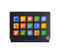 PURPLELILY Customizable 15Key Ai Keyboards Stream Controller Deck For Live Broadcasting For Mutiple Apps For Content Creators Controller