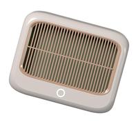PURPLELILY Desk Heater 1200W Energy Efficient Small Fan For Office Home Dorm Use Quiet And Heater