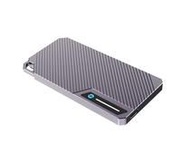 PURPLELILY Disk Enclosure JMS9210B Double Protocols USB 3.1 10Gbps Aluminum Housing Toolless for External Drives Portable Disk Enclosure with Data Transfer