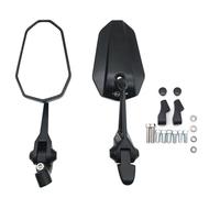 PURPLELILY Easy Install Vibrations Resistant Rear View Glass with Wide View Motorcycle Accessory Handlebar Side Motorcycle Side