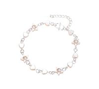 PURPLELILY Elegant Copper Chain Butterfly Star Accent Great Women Girls Birthdays Christmas Anniversaries Fashionable Teen Girl Accessories