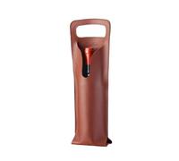 PURPLELILY Elegant Wine Bottle PU Leather Bottle Sleeve Carriers Protect and Display Your Favorite Wines Leather Wine Gift