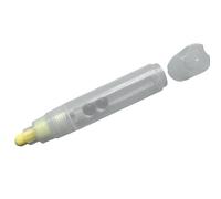 PURPLELILY Empty Pens 10mm Flat or Round Head Refillable Acrylics Empty Marker Empty Paint Pen For Artist Student Drawing Writing