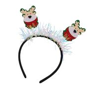 PURPLELILY Fashion Christmas Headband With Cartoon Snowman Designs Costume Accessory For Celebrating The Holiday Season Colorful Holiday Headband