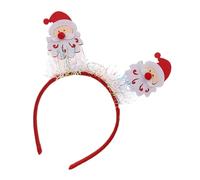 PURPLELILY Fashion Christmas Headband With Cartoon Snowman Designs Costume Accessory For Celebrating The Holiday Season Colorful Holiday Headband