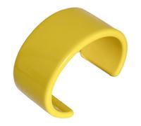 PURPLELILY Fashion Colorful Resin Acrylic Open Bangles Accessory For Women Geometry Wide Cuff Bracelets Special Jewelry Pieces Open Cuff Bracelets