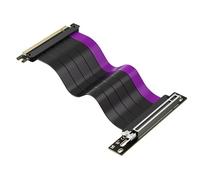 PURPLELILY Fast Speed PCIE4.0 X16 Graphics Card GPU Extension Cable 90 Degree Angled Wiring Shielded And Flexible Video Card Line Vertical Mount GPU Cable