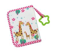 PURPLELILY First Year Baby Photo Album Cloth Book For Newborns Toddler Infants With Cloth Page Cartoon Animal Designs Photo First Year Memory