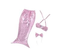 PURPLELILY Girl Dog Mermaids Skirt Fairy Apparel Beach Dress For Funny Costume Props Small Dog Outfit